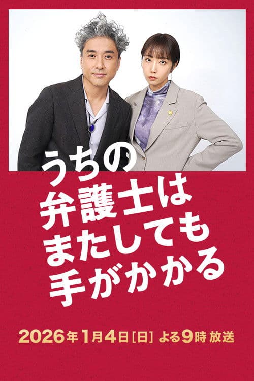 うちの弁護士はまたしても手がかかるのポスター