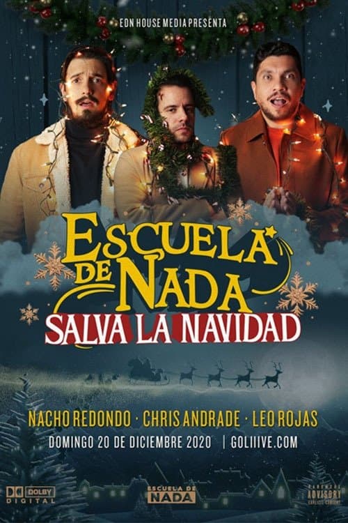 Escuela de Nada Salva la Navidadのポスター
