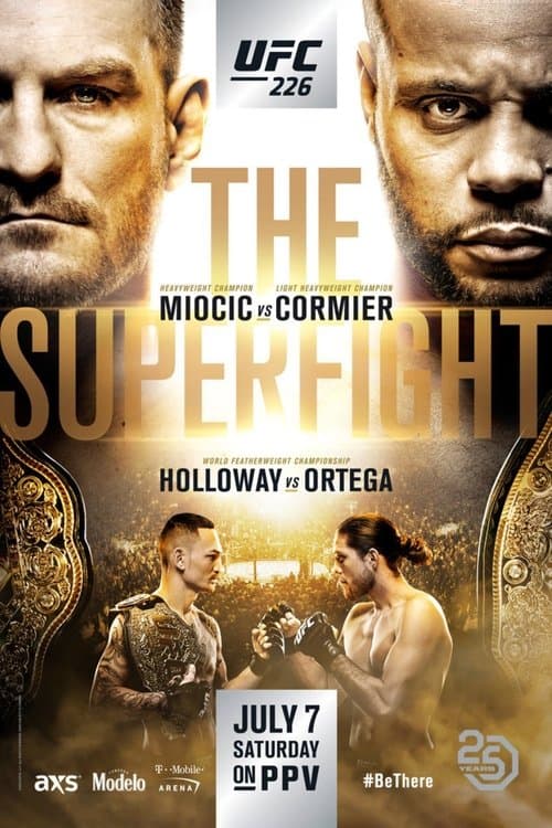 UFC 226: Miocic vs. Cormierのポスター