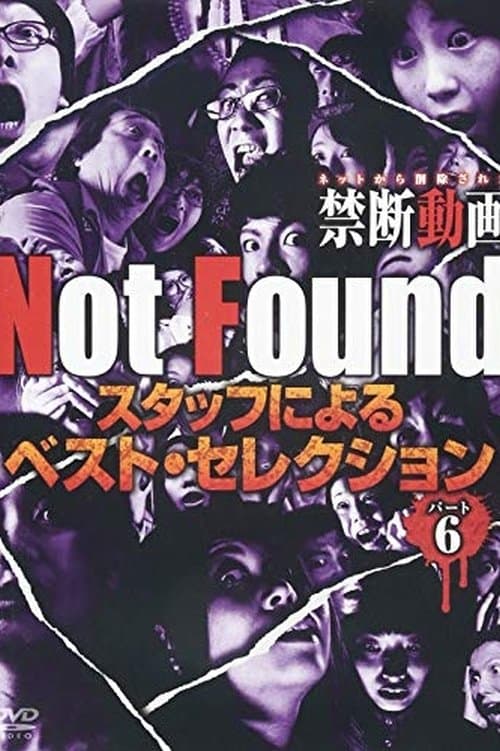 Not Found　－ネットから削除された禁断動画－　スタッフによるベスト・セレクション　パート 6のポスター