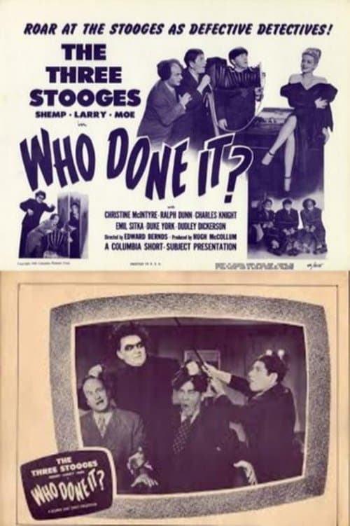 Who Done It?のポスター