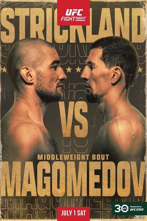 UFC on ESPN 48: Strickland vs. Magomedovのポスター
