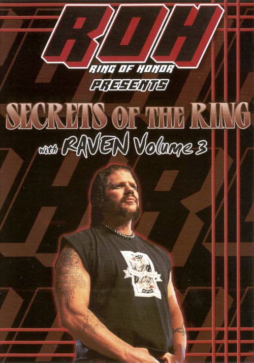 Secrets of The Ring w/ Raven Vol. 3のポスター