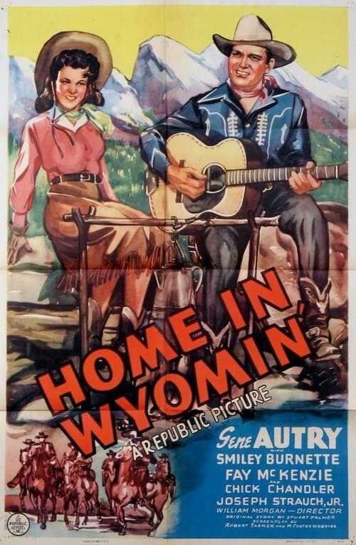 Home in Wyomin'のポスター