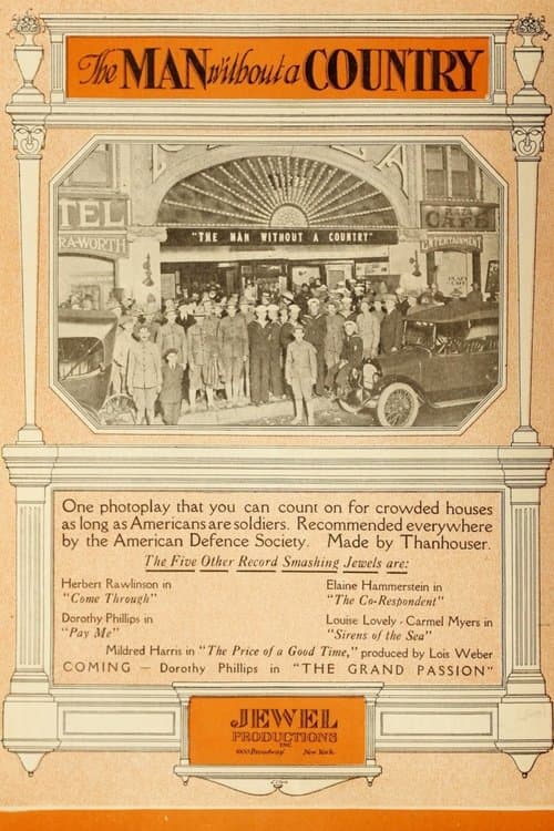 The Man Without a Countryのポスター