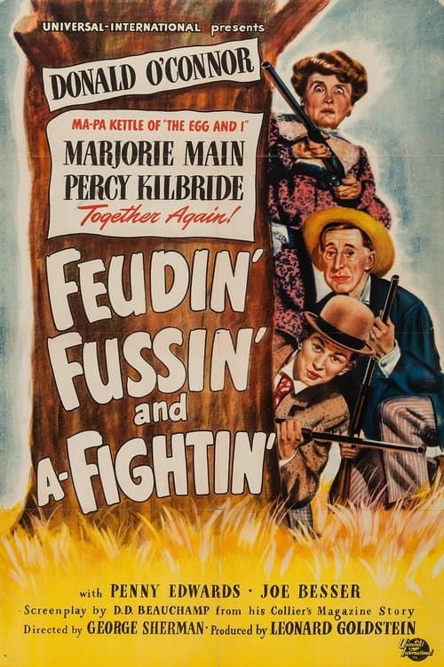 Feudin', Fussin' and A-Fightin'のポスター
