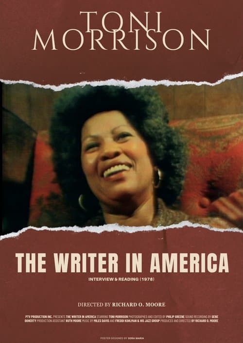 The Writer In America : Toni Morrisonのポスター