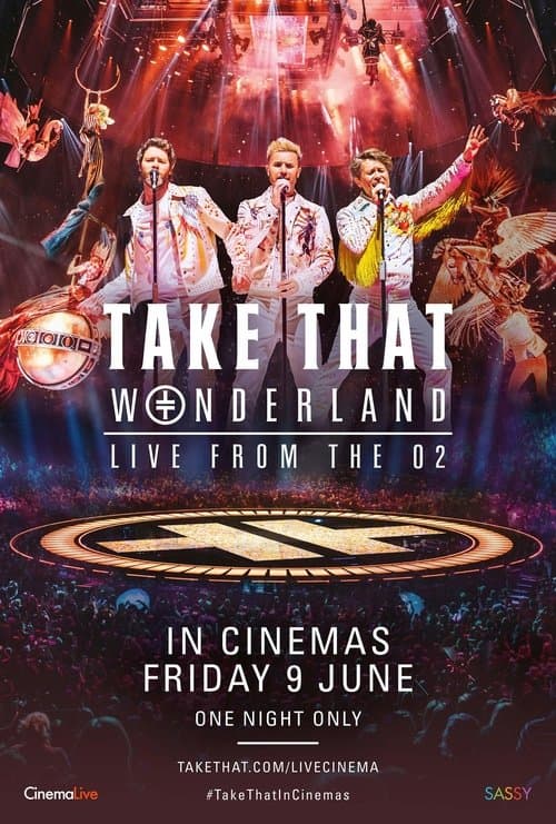 Take That: Wonderland Live from the O2のポスター
