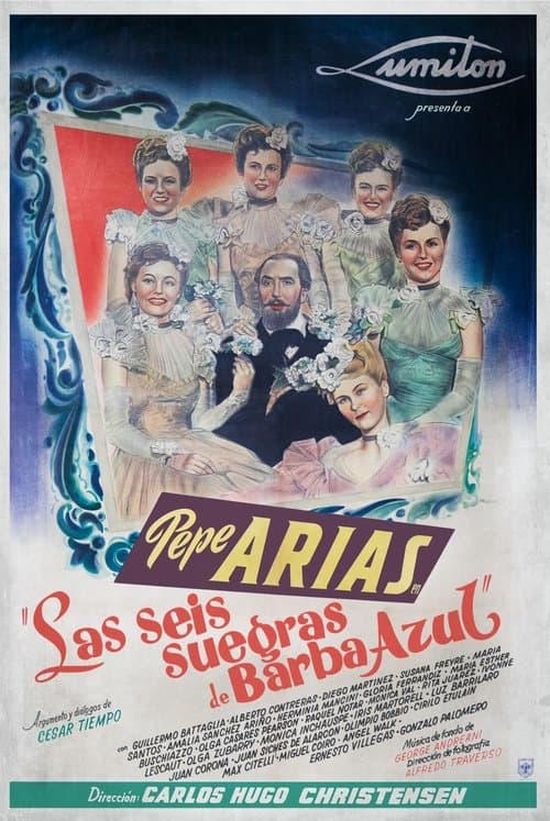 Las seis suegras de Barba Azulのポスター