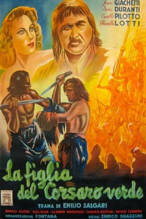 La figlia del corsaro verdeのポスター