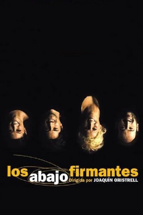 Los abajo firmantesのポスター