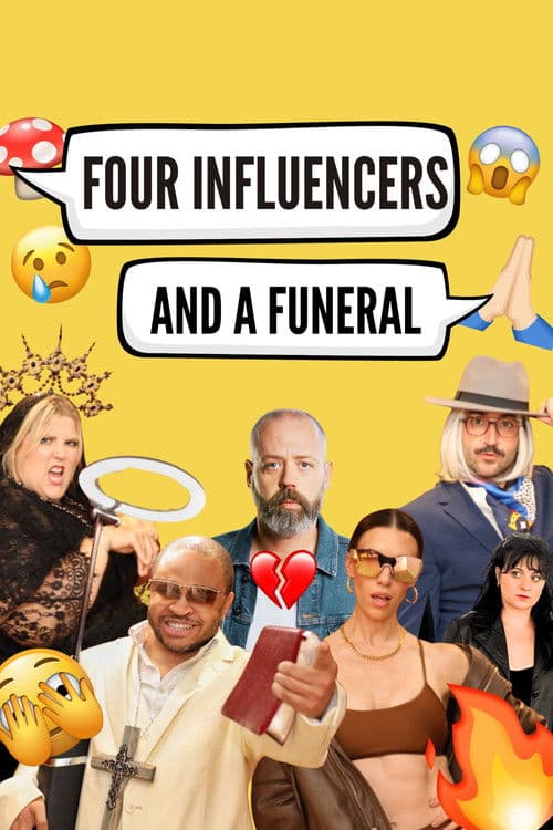 Four Influencers and a Funeralのポスター