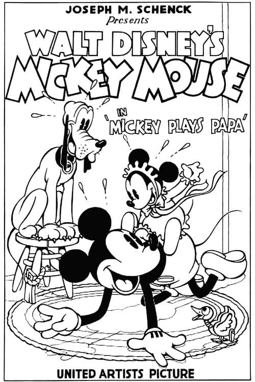 Mickey Plays Papaのポスター