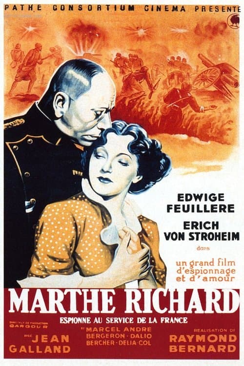Marthe Richard, au service de la Franceのポスター