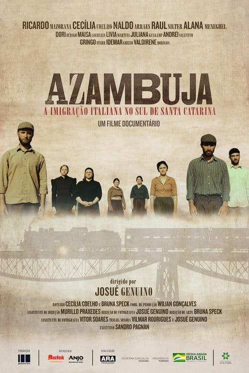 Azambuja - A Imigração Italiana no sul de Santa Catarinaのポスター