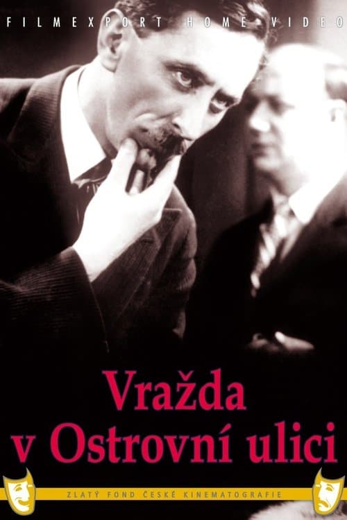 Vražda v Ostrovní uliciのポスター