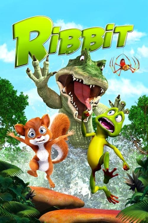 カエルのリビット めざせ! プリンセスの国のポスター