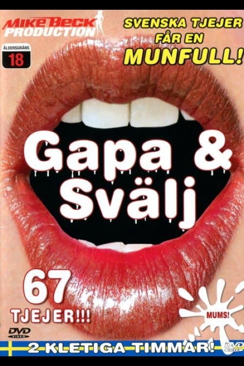 Gapa & sväljのポスター