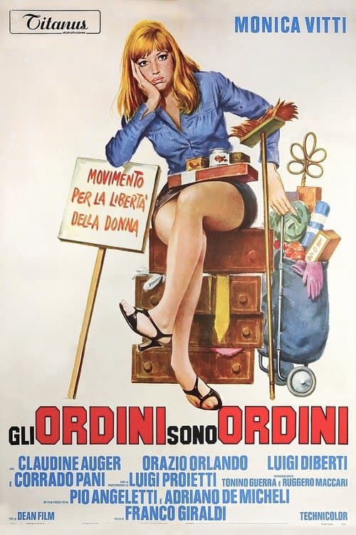 Gli ordini sono ordiniのポスター