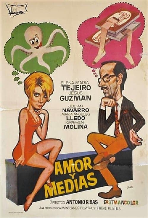 Amor y mediasのポスター