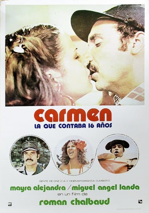 Carmen, la que contaba 16 añosのポスター