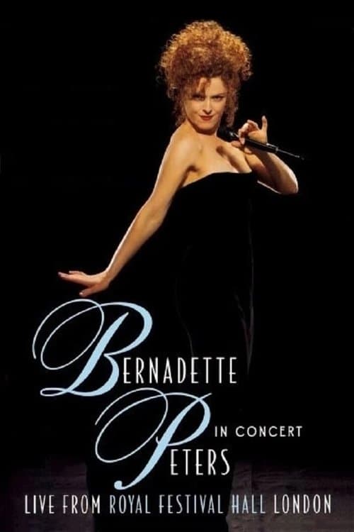 Bernadette Peters in Concertのポスター