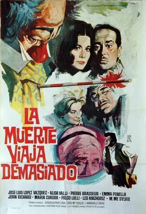 La muerte viaja demasiadoのポスター
