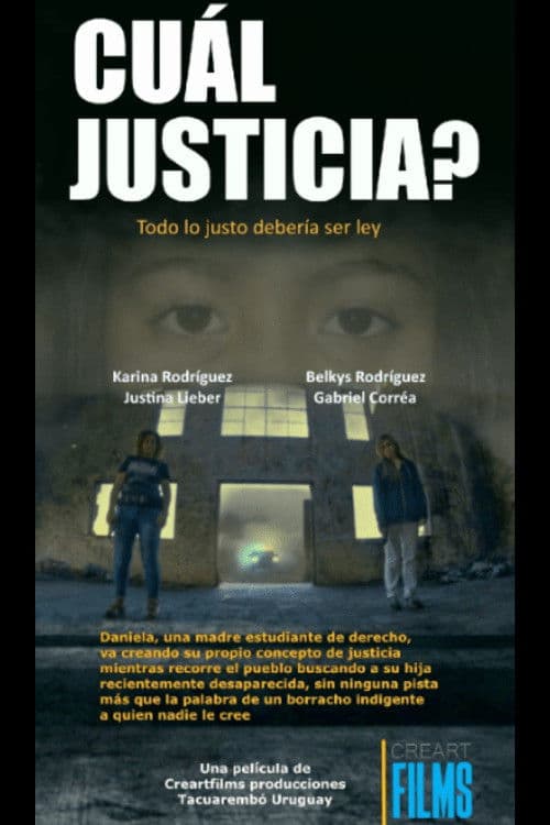 Cuál Justicia?のポスター
