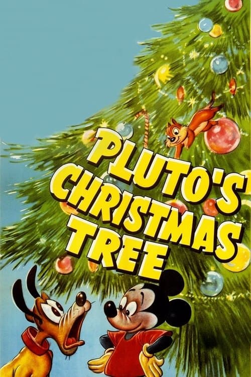 プルートのクリスマス・ツリーのポスター