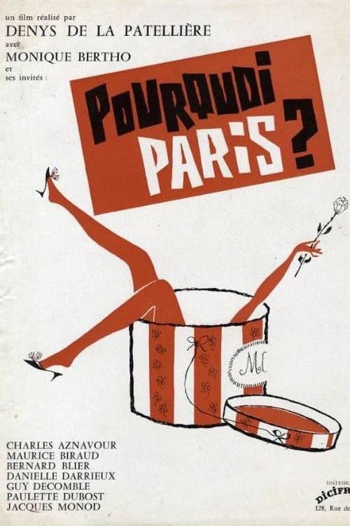 Pourquoi Paris ?のポスター