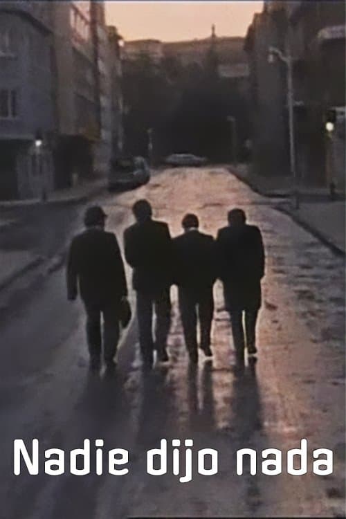 Nadie dijo nadaのポスター