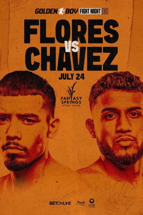 Manuel Flores vs. Jorge Chavezのポスター