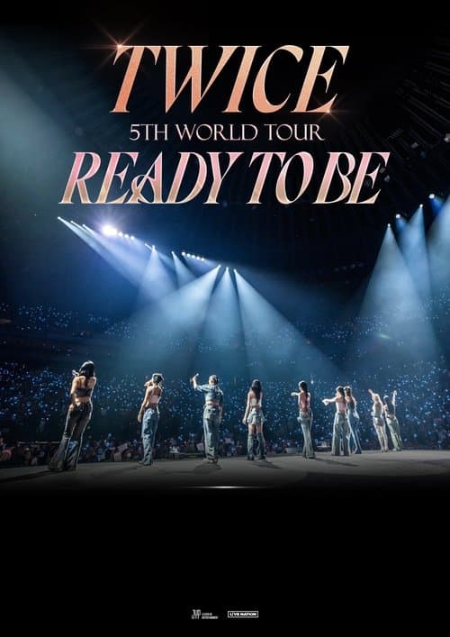 TWICE 5TH WORLD TOUR 'READY TO BE' in SEOULのポスター