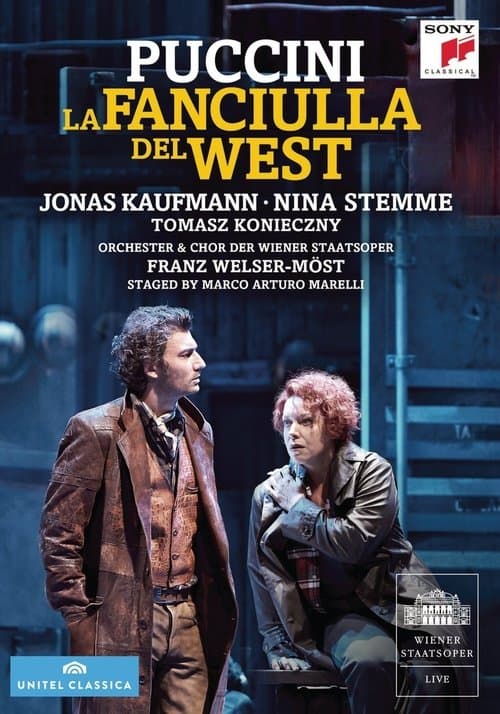 La Fanciulla del Westのポスター