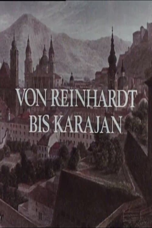 Von Reinhardt bis Karajan - 50 Jahre Salzburger Festspieleのポスター