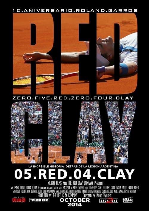 05.RED.04.CLAYのポスター