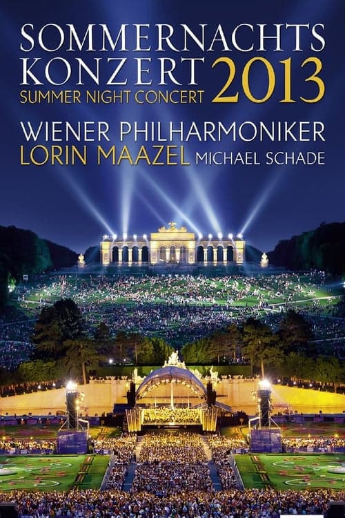 Vienna Philharmonic Orchestra Summer Night Concert 2013のポスター