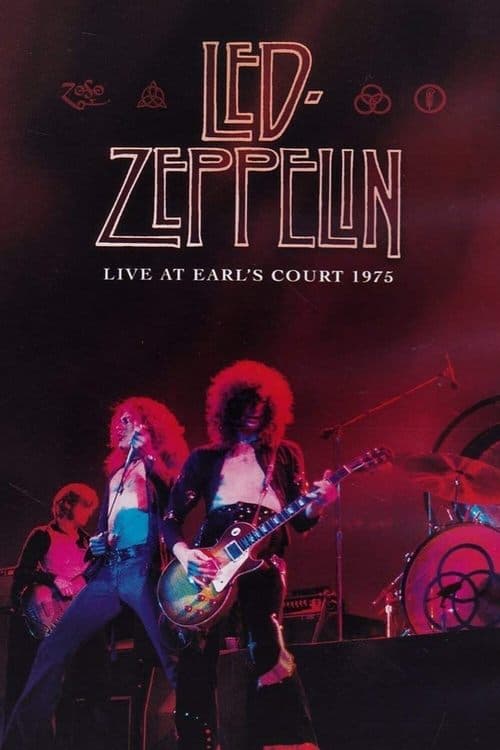 Led Zeppelin - Live At Earl's Court 1975のポスター