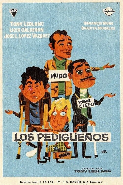Los pedigüeñosのポスター