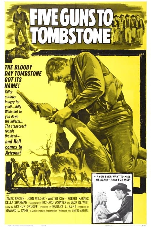 Five Guns to Tombstoneのポスター