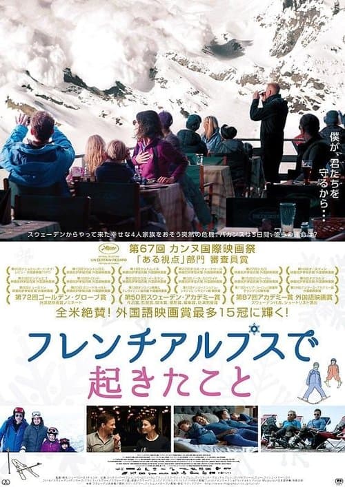 フレンチアルプスで起きたことのポスター
