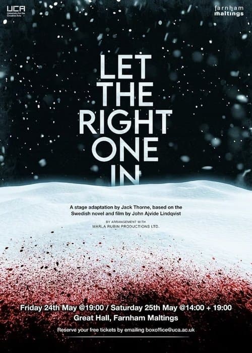Let The Right One Inのポスター