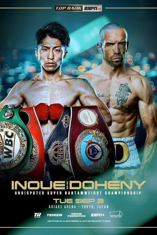 Naoya Inoue vs. TJ Dohenyのポスター