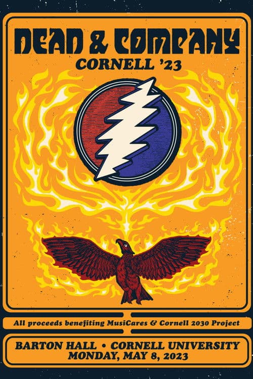 Dead & Company:  Cornell '23のポスター