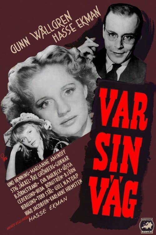 Var sin vägのポスター