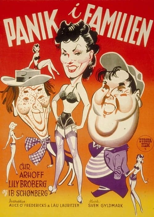 Panik i familienのポスター