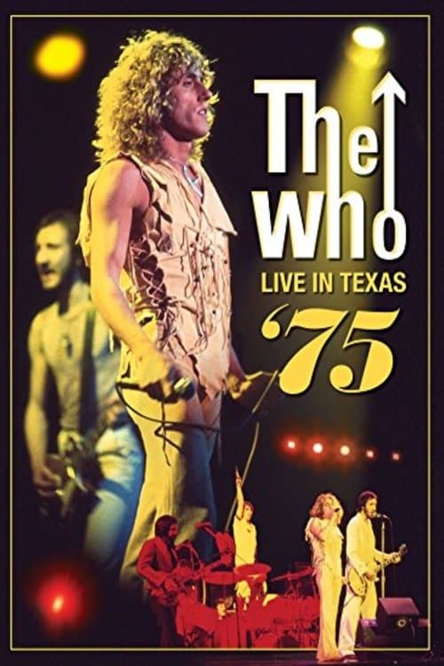 The Who: Live in Texas '75のポスター