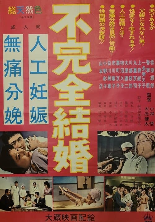不完全結婚のポスター