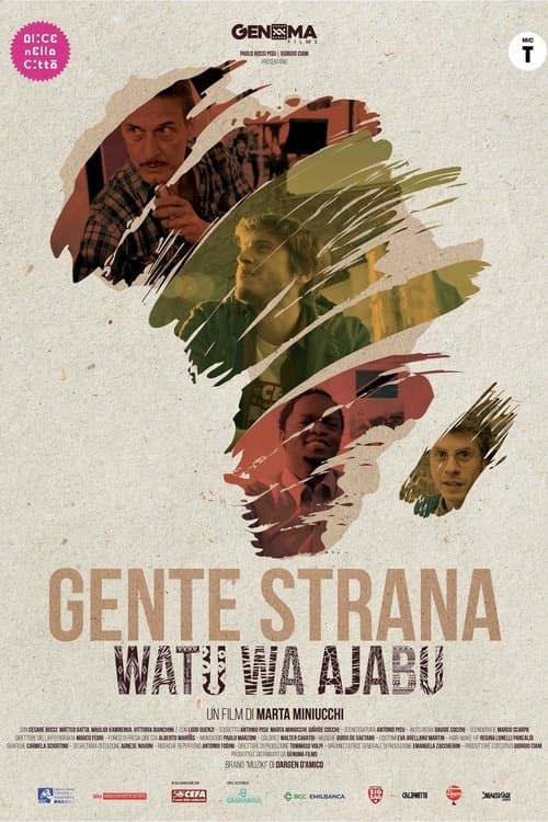 Gente strana - Watu Wa Ajabuのポスター
