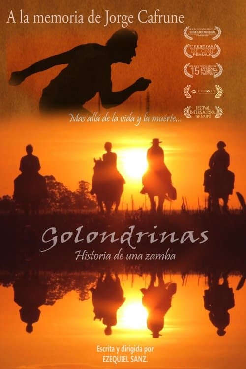 Golondrinas, historia de una zambaのポスター